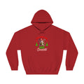 Will Run for Hot Chocolate - Unisex DryBlend Hooded Sweatshirt - Forward Gear Athletics