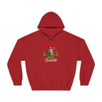 Will Run for Hot Chocolate - Unisex DryBlend Hooded Sweatshirt - Forward Gear Athletics